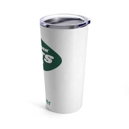 Personalized New York Jets 20oz Travel Mug Tumbler + Vacuum-Insulated } Add A Name For Free! NFL