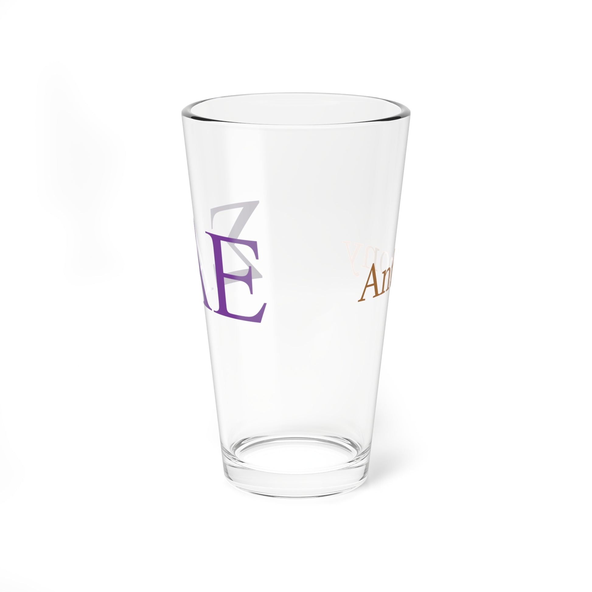 Personalized Sigma Alpha Epsilon Fraternity Pint Glass - 16oz - Drinking Glass