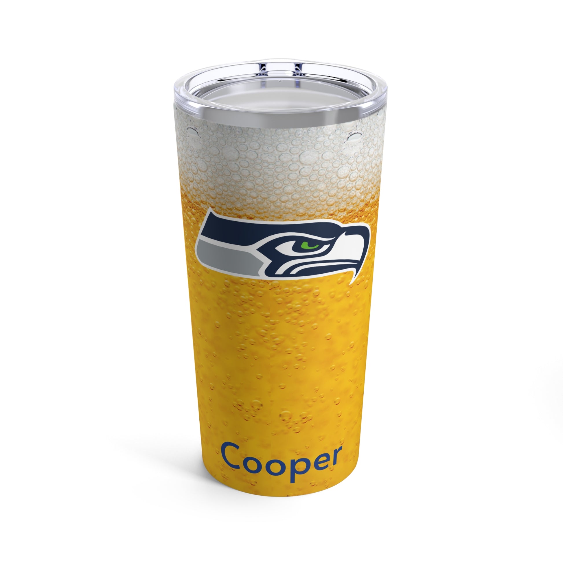 Personalized Seattle Seahawks 20oz Travel Mug Tumbler