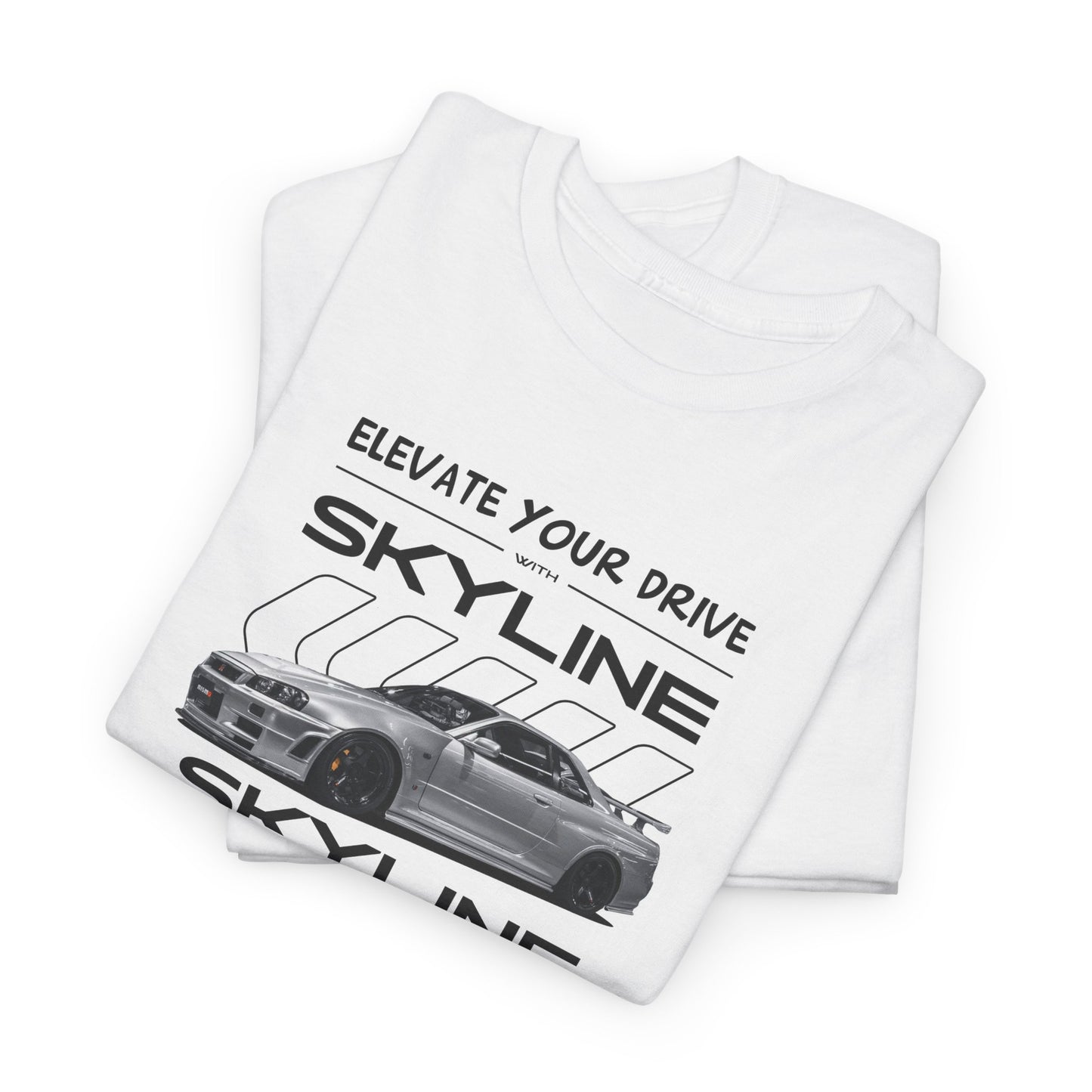 Nissan Skyline Blueprint Collection Unisex Cotton Tee