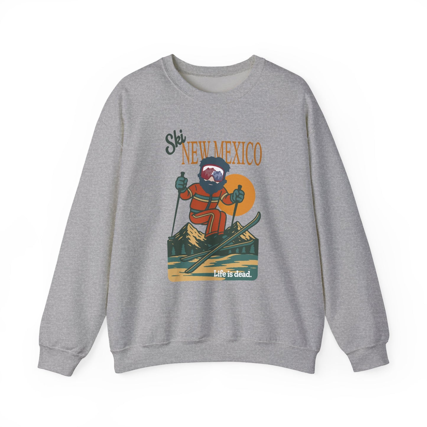 Ski New Mexico Retro Crewneck Sweatshirt
