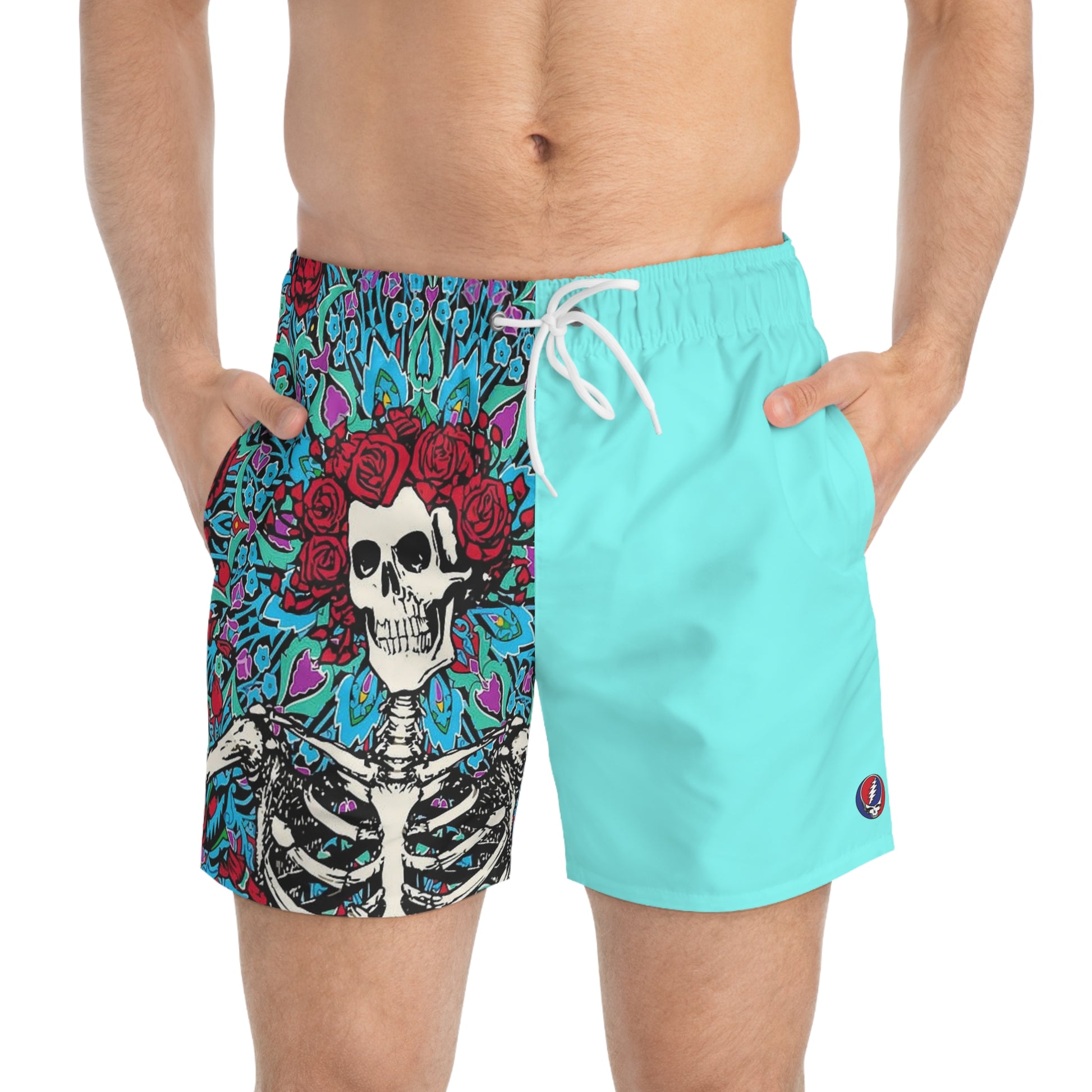 Grateful Dead Men's Bathing Suit - Board Shorts