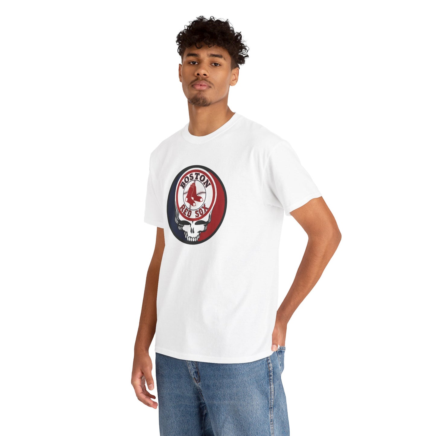 Boston Red Sox Grateful Dead Steal Your Face T-Shirt - MLB