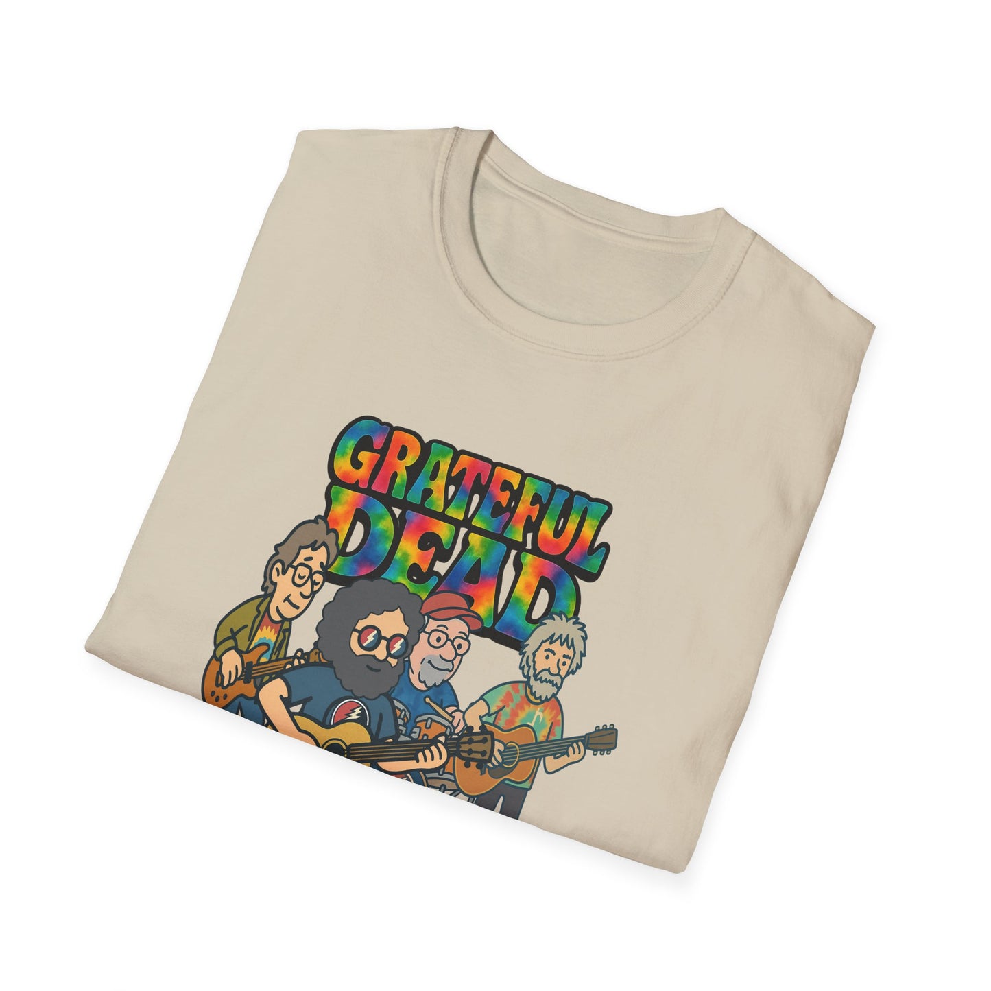 Jerry and The Boys - Life is dead. Grateful Dead TShirt
