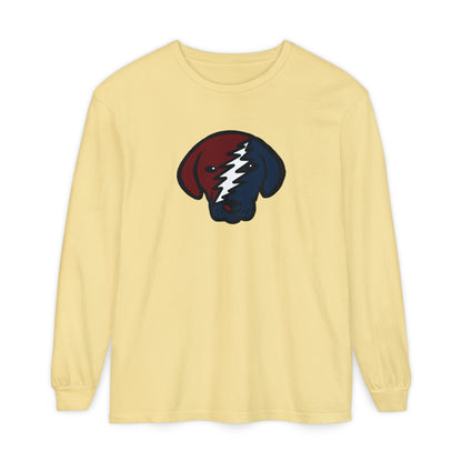 Stealie Pup Vineyard Collection Unisex Garment-dyed Long Sleeve