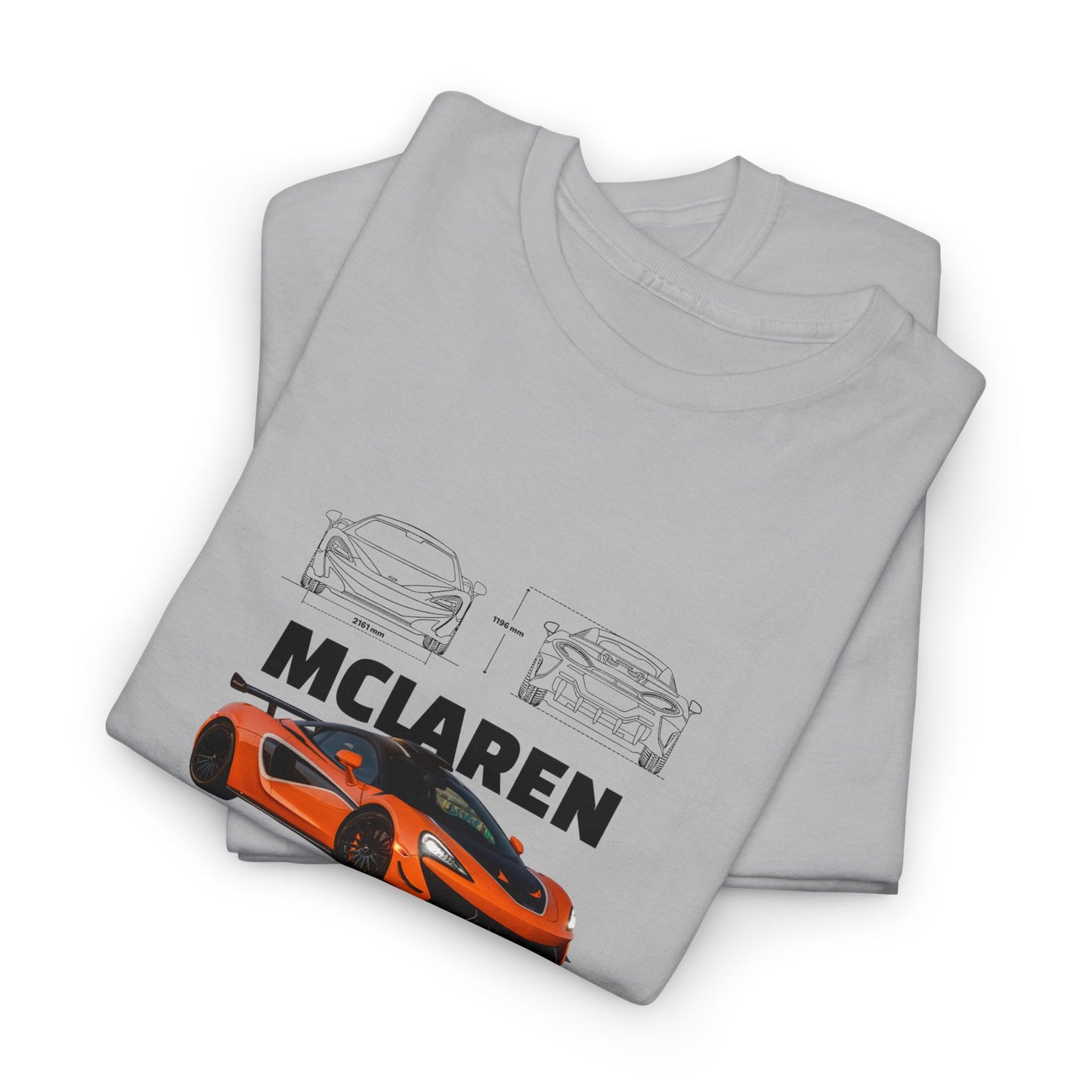 MCLAREN 720S Blueprint Collection Unisex Cotton Tee