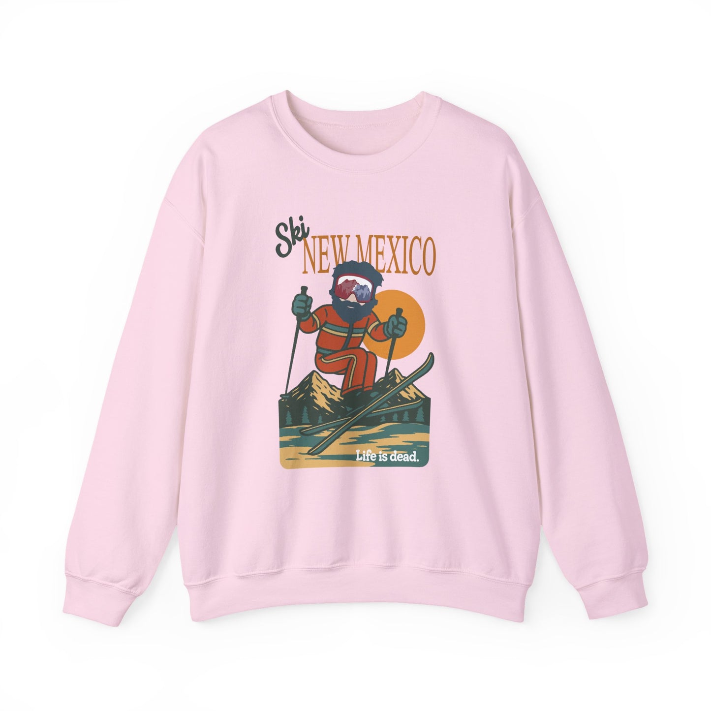 Ski New Mexico Retro Crewneck Sweatshirt