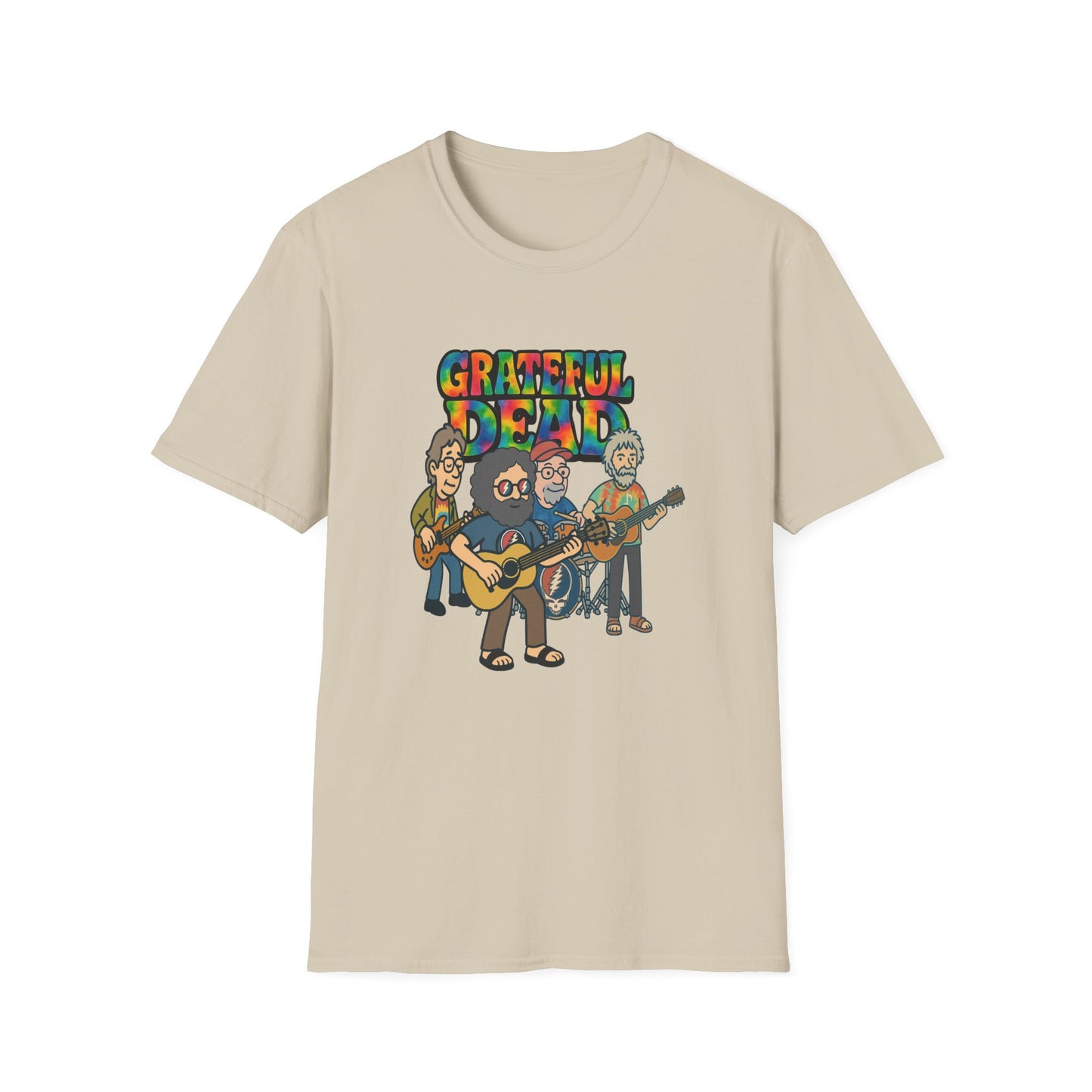 Jerry and The Boys - Life is dead. Grateful Dead TShirt