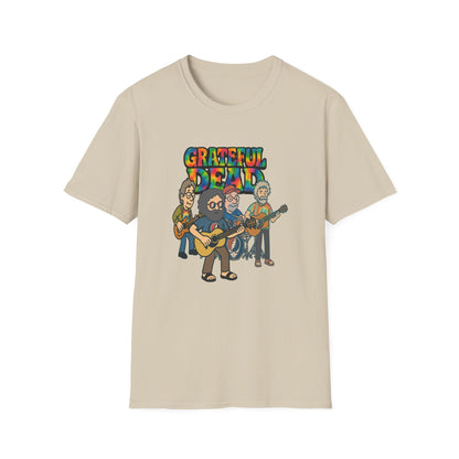 Jerry and The Boys - Life is dead. Grateful Dead TShirt