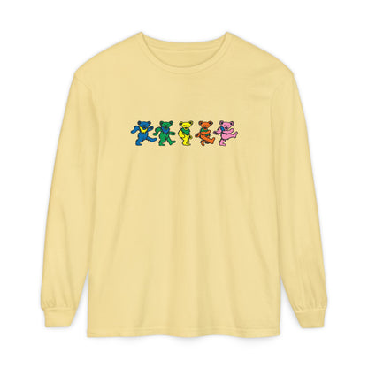 Dancing Bears Vineyard Collection Unisex Garment-dyed Long Sleeve