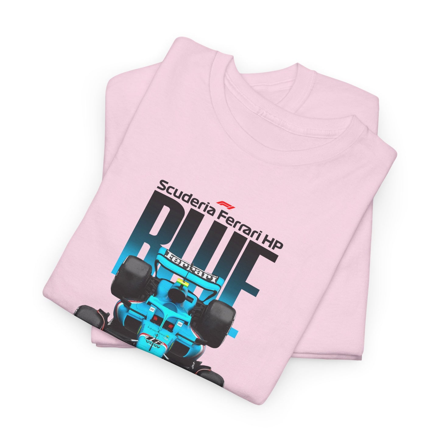 Scuderia Ferrari HP Formula 1 Blueprint Collection Unisex Cotton Tee