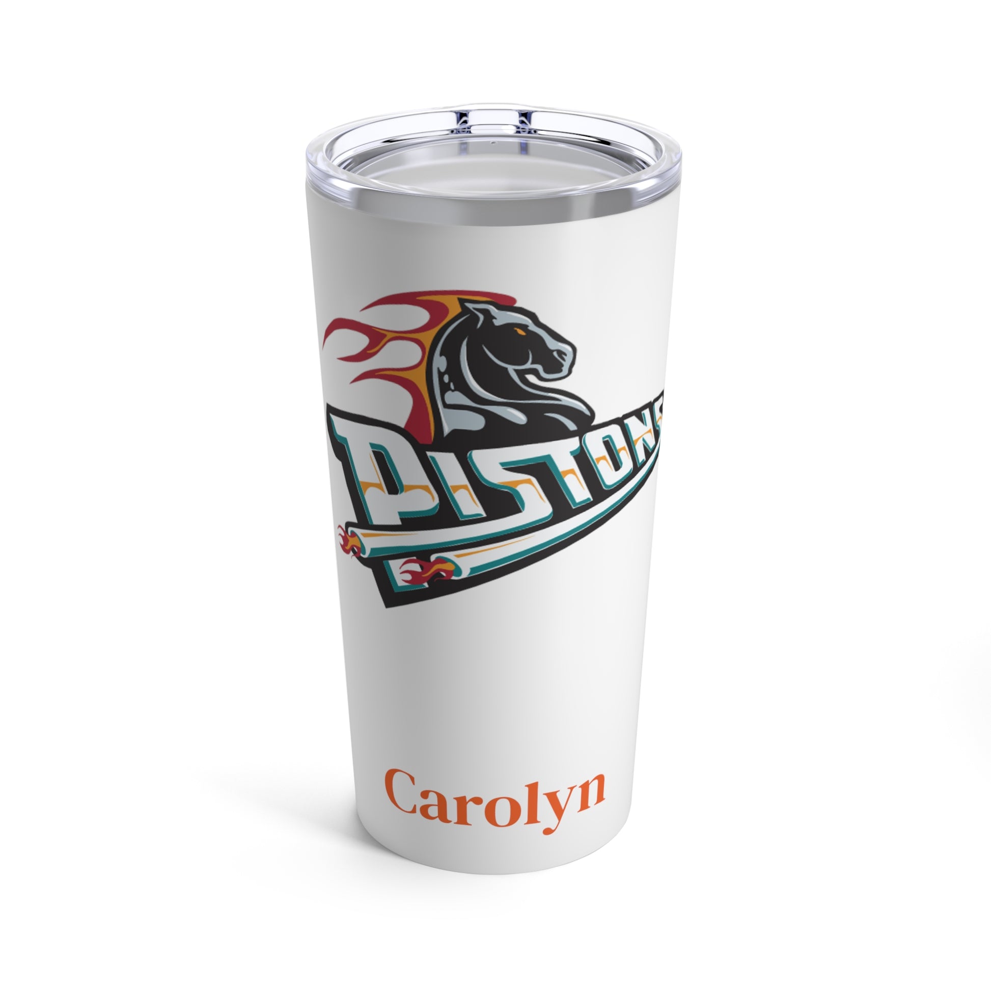 Personalized Detroit Pistons 20oz Travel Mug Tumbler