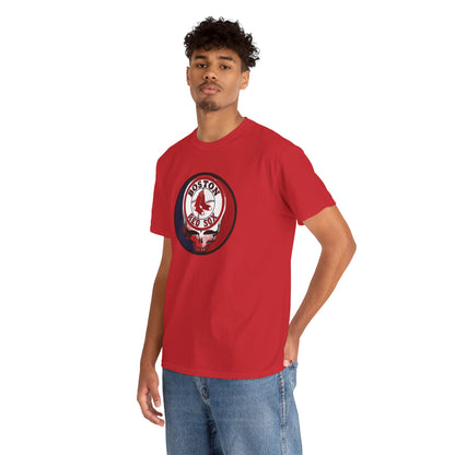 Boston Red Sox Grateful Dead Steal Your Face T-Shirt - MLB