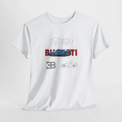 Bugatti Veyron Blueprint Collection Unisex T-Shirt