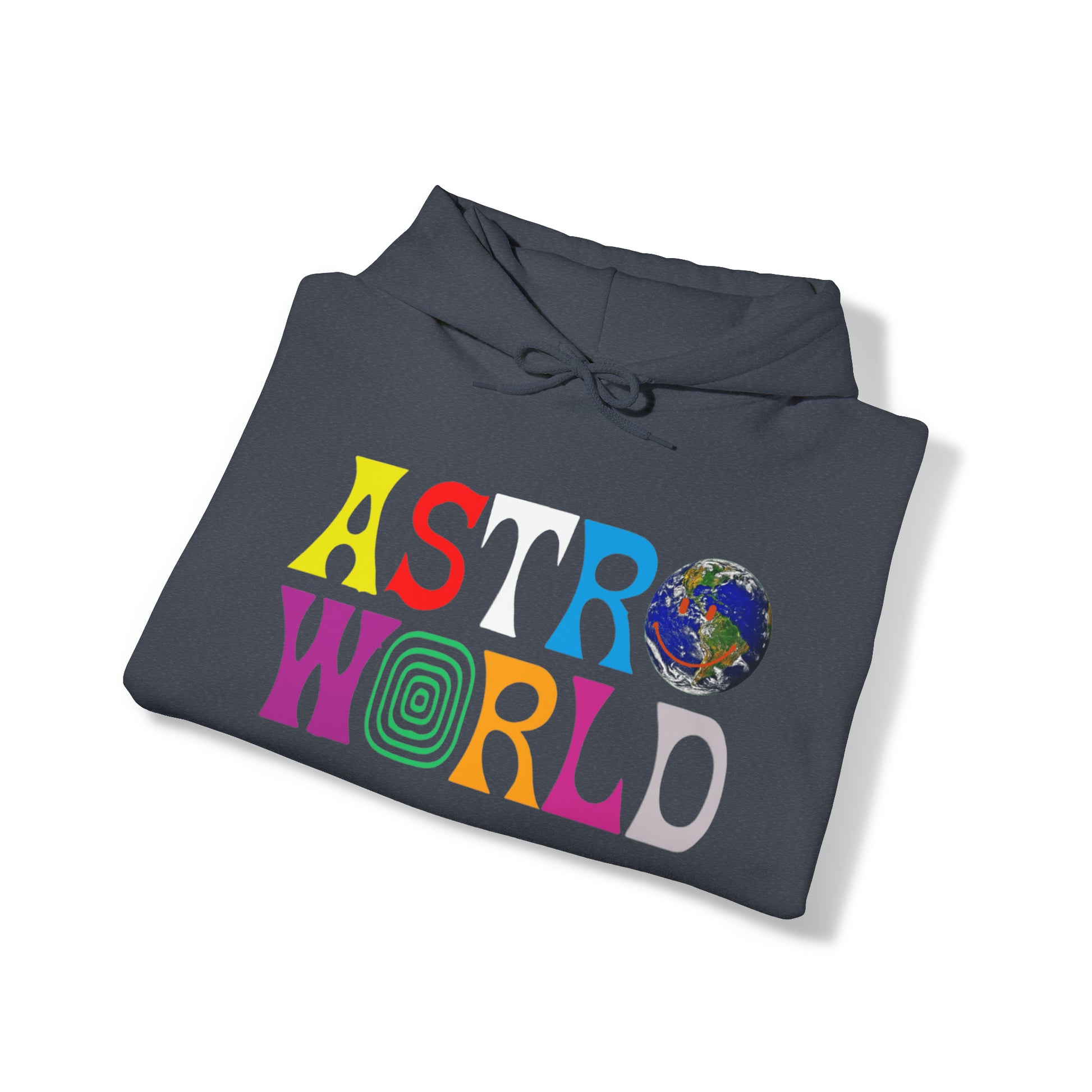 Travis Scott ASTRO WORLD Unisex Heavy Blend Hoodie