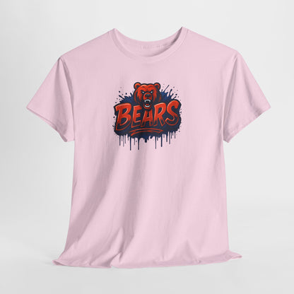 Chicago Bears Art Unisex Premium Cotton Tee