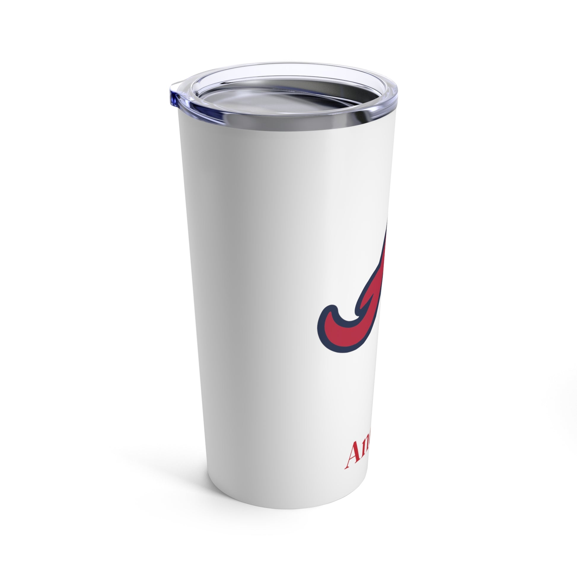 Personalized Atlanta Braves 20oz Travel Mug / Tumbler + Vacuum-Insulated } Add