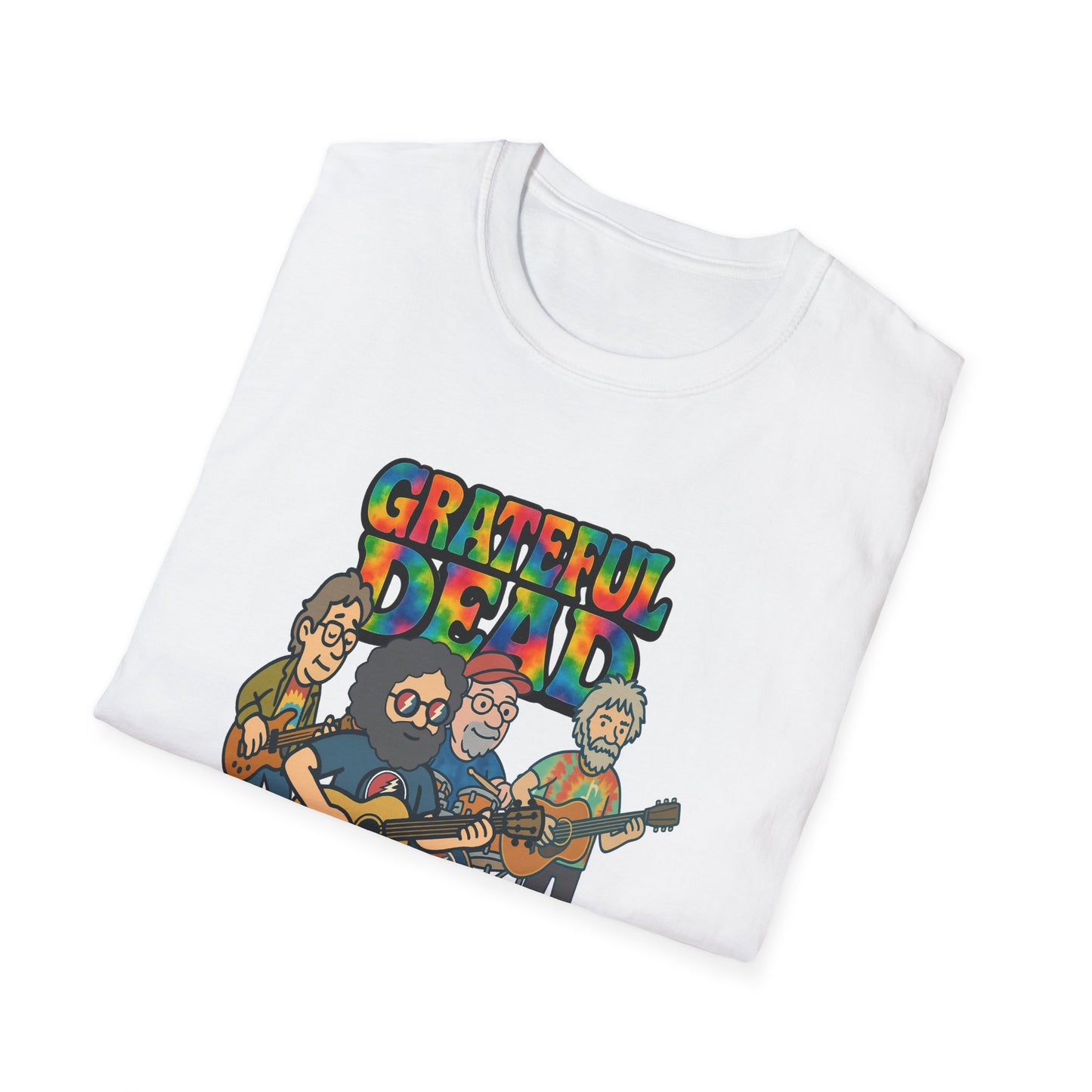 Jerry and The Boys - Life is dead. Grateful Dead TShirt