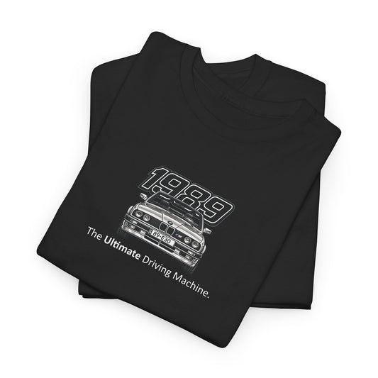 1989 BMW E30 Unisex Cotton T-Shirt