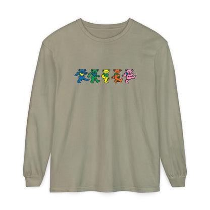 Dancing Bears Vineyard Collection Unisex Garment-dyed Long Sleeve
