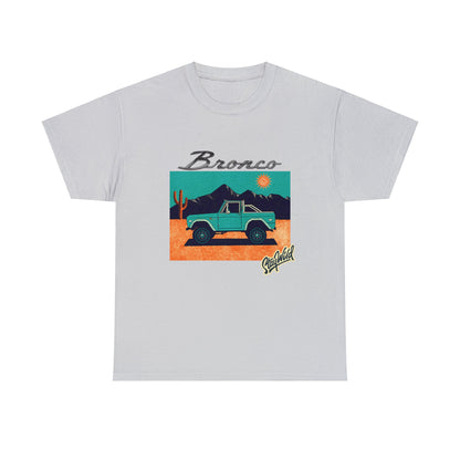 Ford Bronco 'Stay Wild' Art TShirt - Ethical, Sustainable,