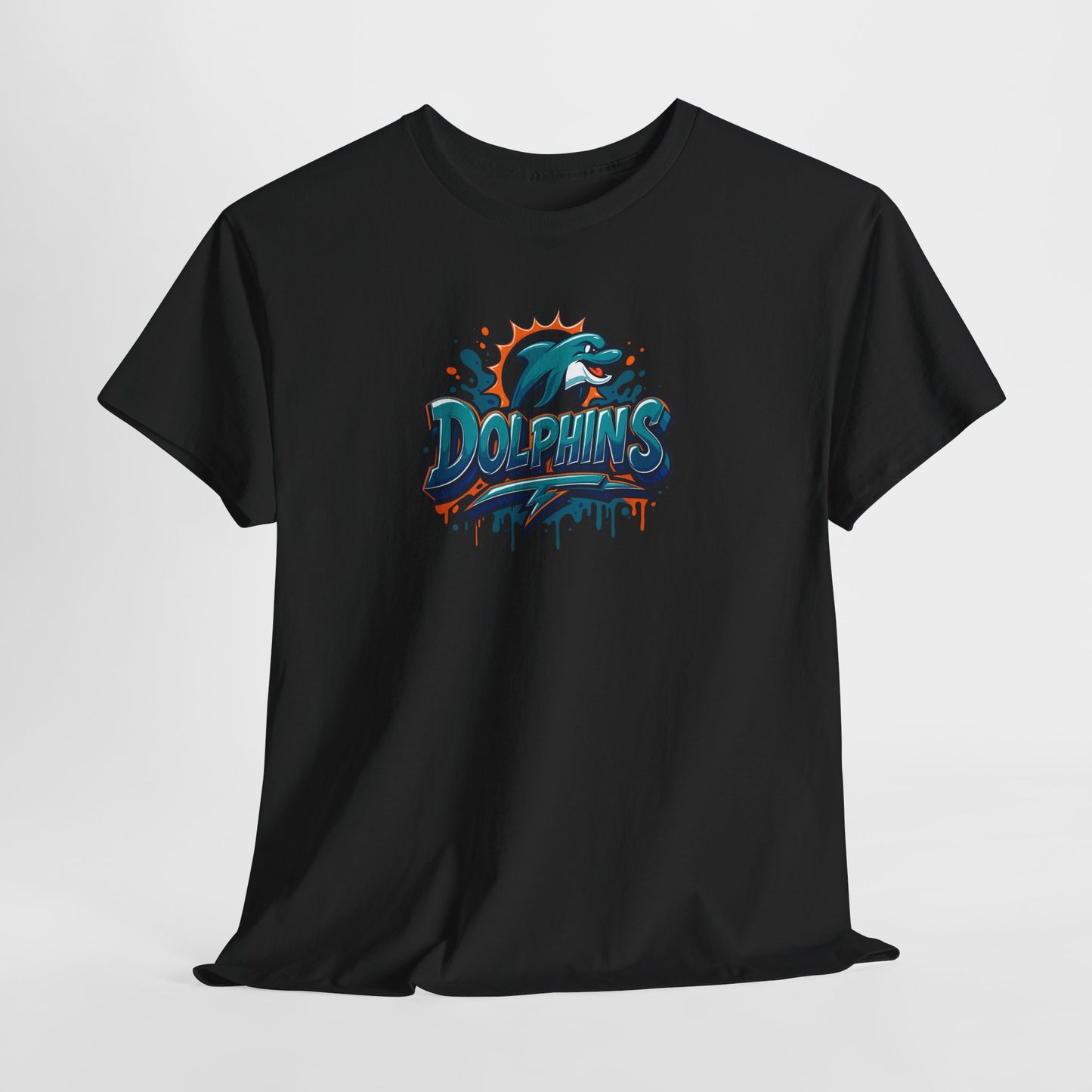 Miami Dolphins Art Unisex Premium Cotton Tee