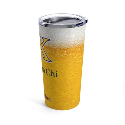 Personalized Sigma Chi 20oz Travel Mug / Tumbler + Vacuum-Insulated } Add