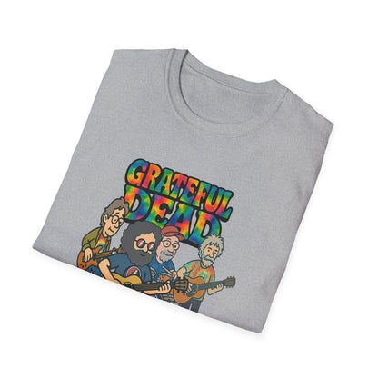 Jerry and The Boys - Life is dead. Grateful Dead TShirt