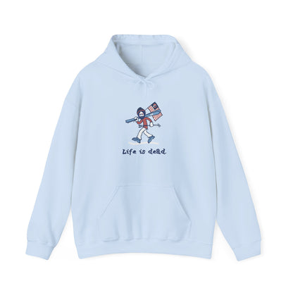 Skier Jerry Grateful Dead Unisex Hoodie  Winter Warmth