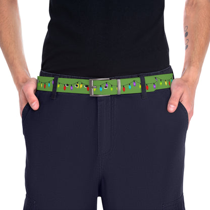 Ugly Christmas Belt - Green - Men'