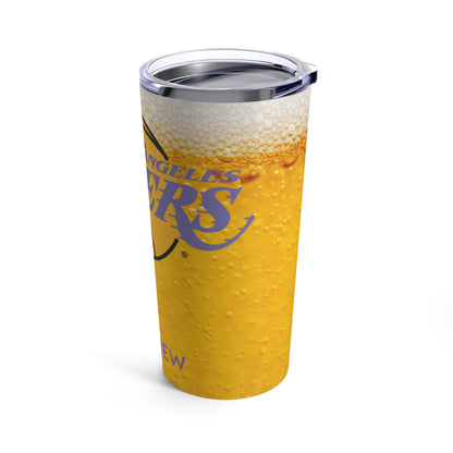 Personalized Los Angeles Lakers 20oz Travel Mug Tumbler