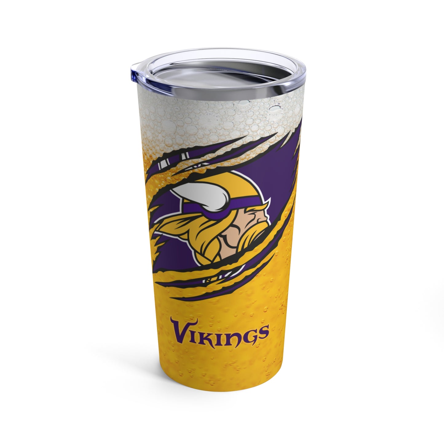 Personalized Minnesota Vikings 20oz Travel Mug Tumbler