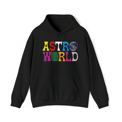 Travis Scott ASTRO WORLD Unisex Heavy Blend Hoodie