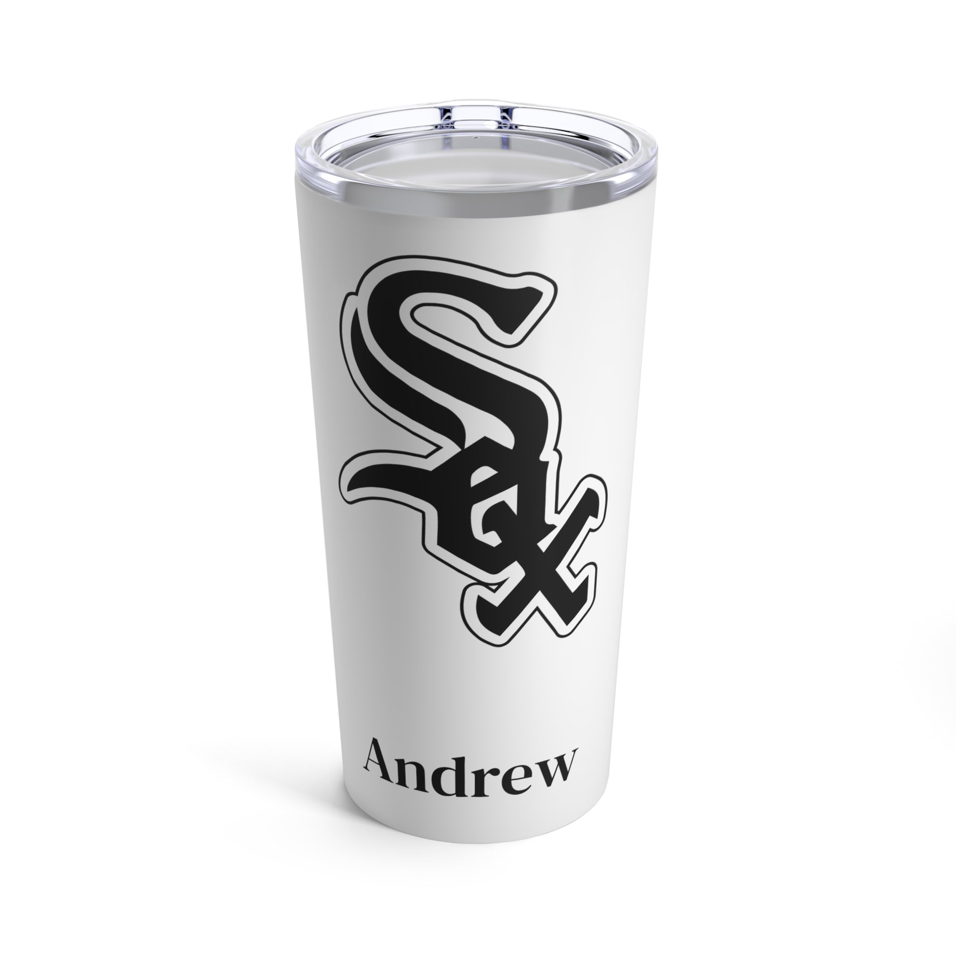 Personalized Chicago White Sox 20oz Travel Mug Tumbler