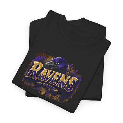 Baltimore Ravens Art Unisex Premium Cotton Tee
