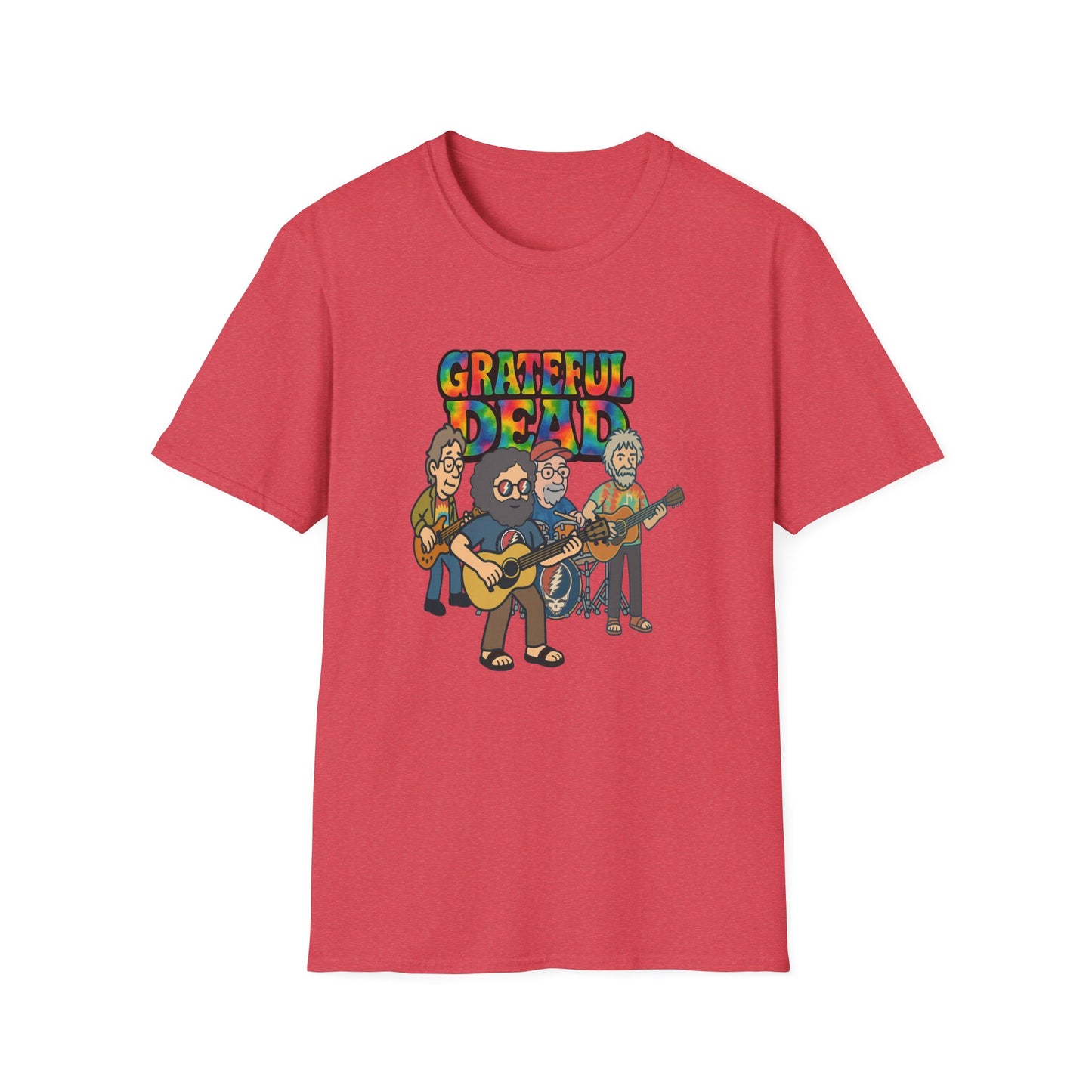 Jerry and The Boys - Life is dead. Grateful Dead TShirt