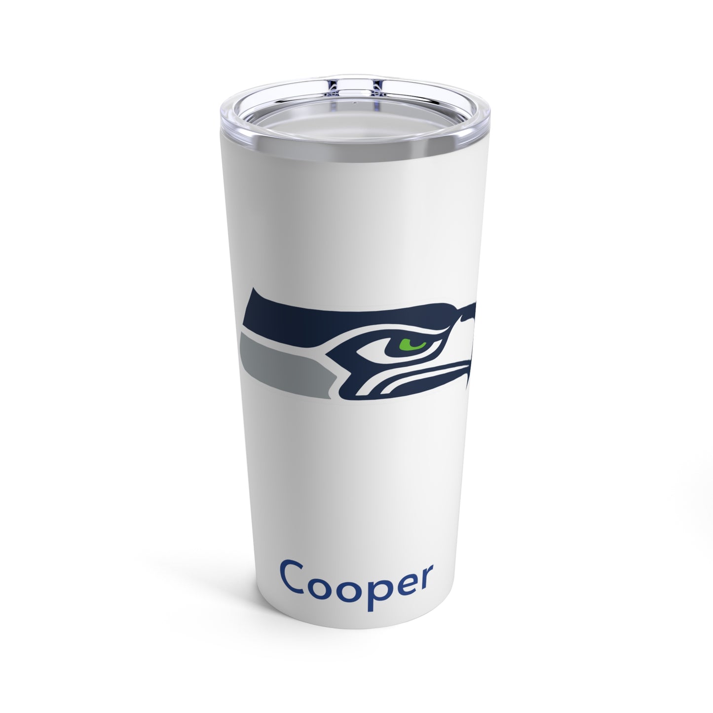 Personalized Seattle Seahawks 20oz Travel Mug / Tumbler + Vacuum-Insulated } Add