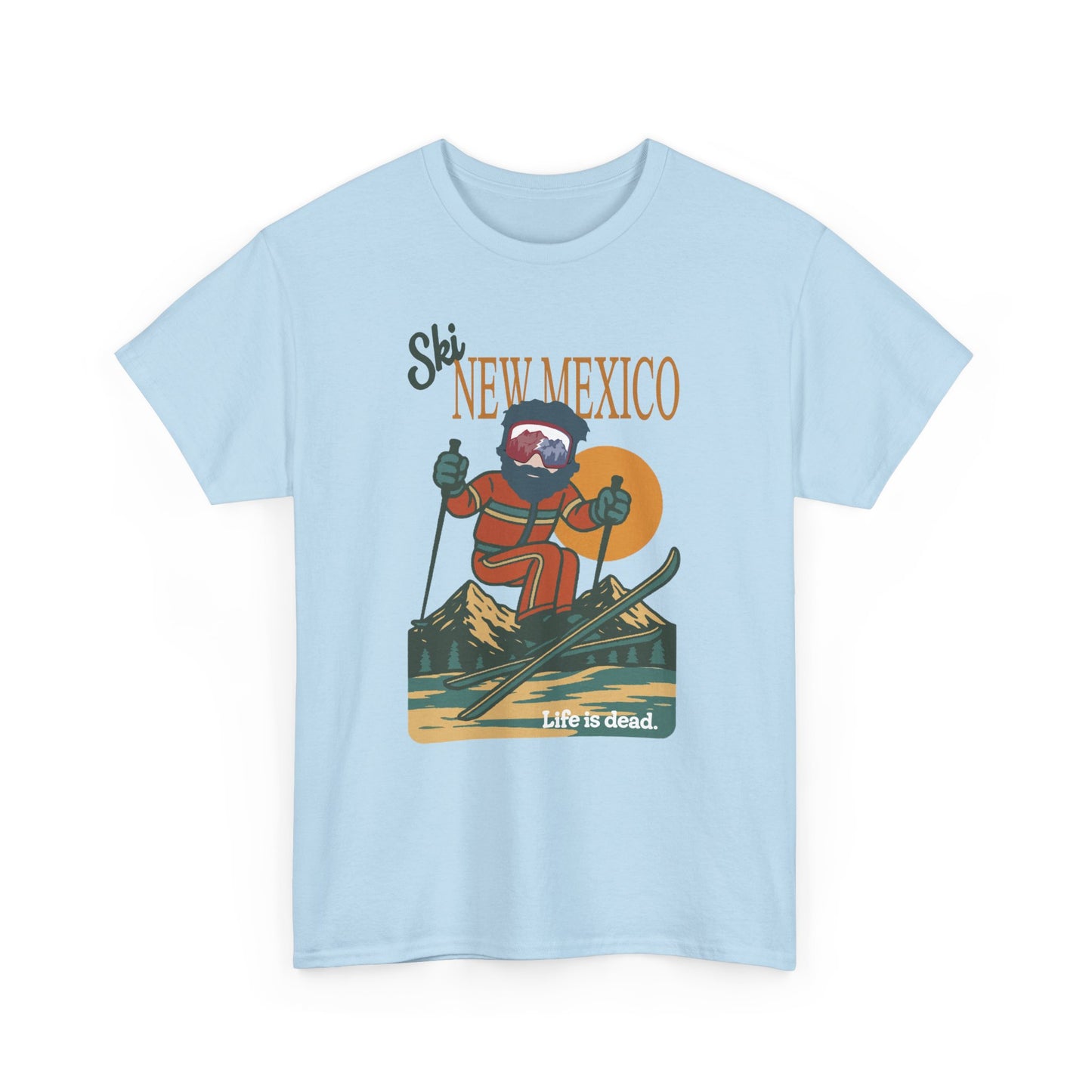 Ski New Mexico Retro Grateful Dead T-Shirt