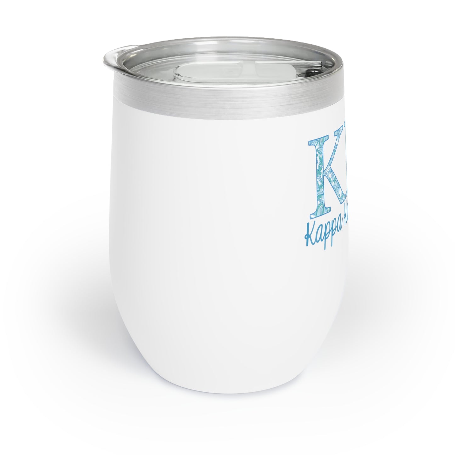 Kappa Kappa Gamma Sorority Wine Tumbler - KKG 12oz Vacuum Insulated