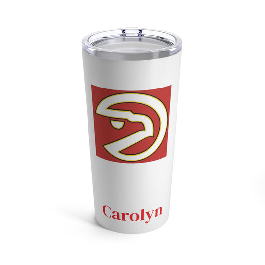 Personalized Atlanta Hawks 20oz Travel Mug Tumbler