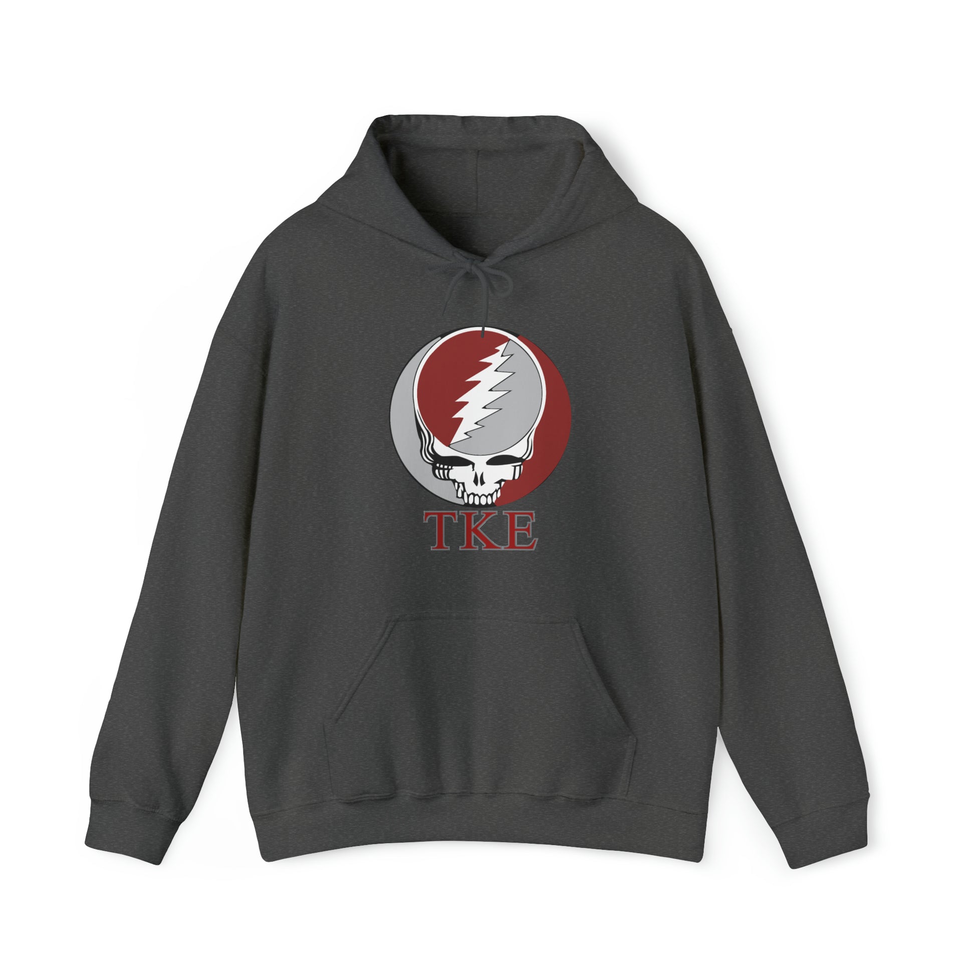 Personalized Tau Kappa Epsilon Grateful Dead Unisex Heavy Blend Hoodie - Hooded Sweatshirt - Add