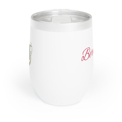 Personalized Delta Zeta Sorority Wine Tumbler - DZ -