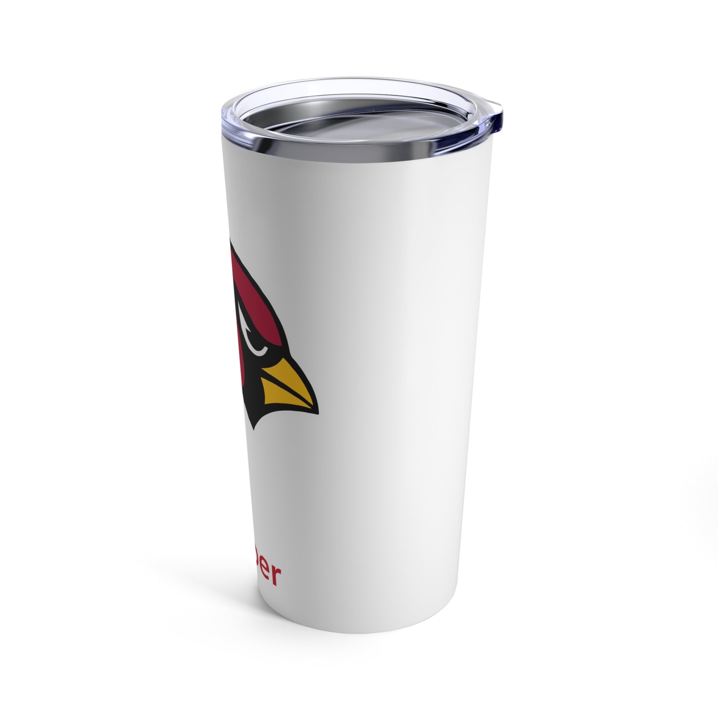 Personalized Arizona Cardinals 20oz Travel Mug / Tumbler + Vacuum-Insulated } Add