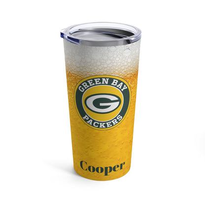 Personalized Green Bay Packers 20oz Travel Mug Tumbler