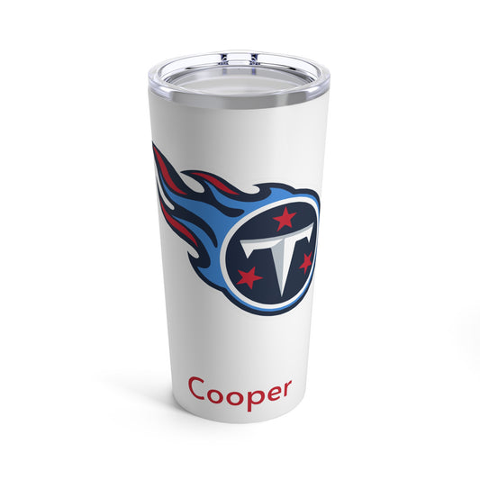 Personalized Tennessee Titans 20oz Travel Mug Tumbler