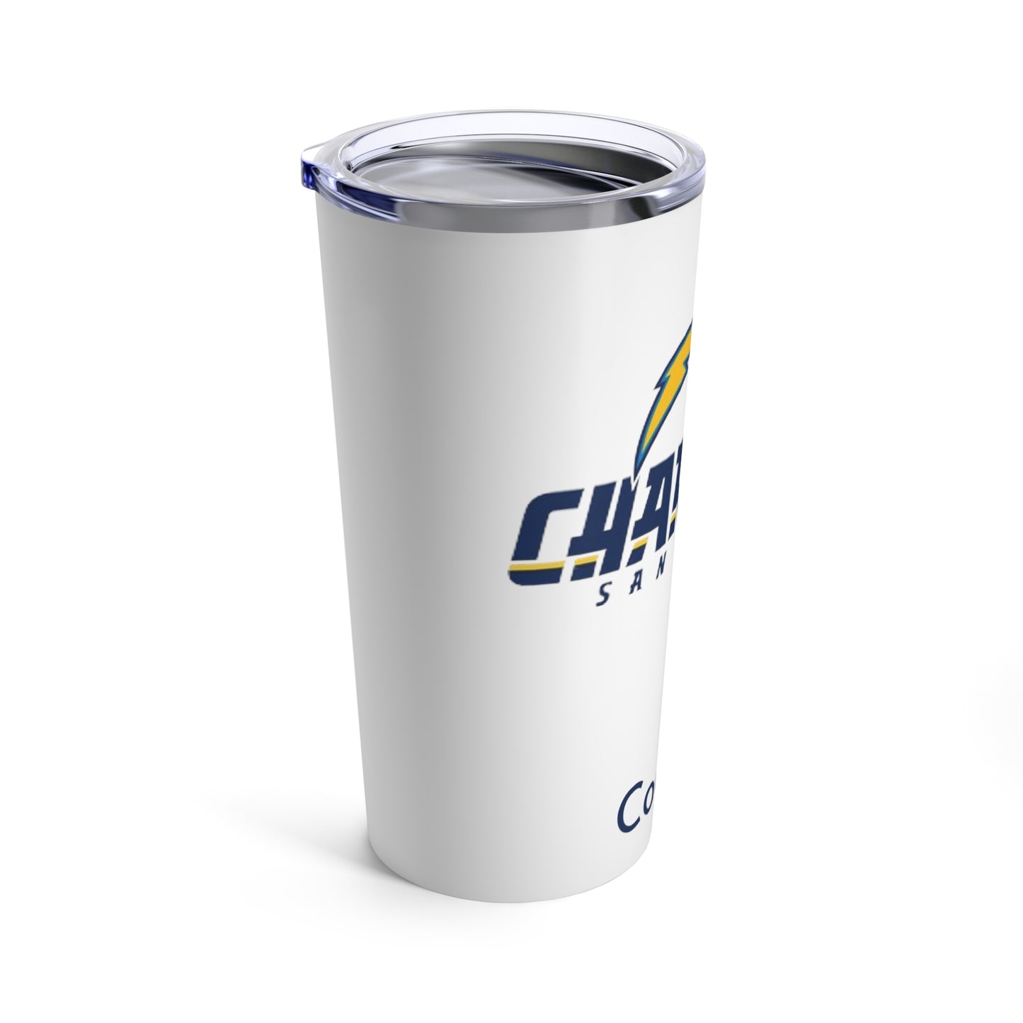 Personalized Los Angeles Chargers 20oz Travel Mug Tumbler