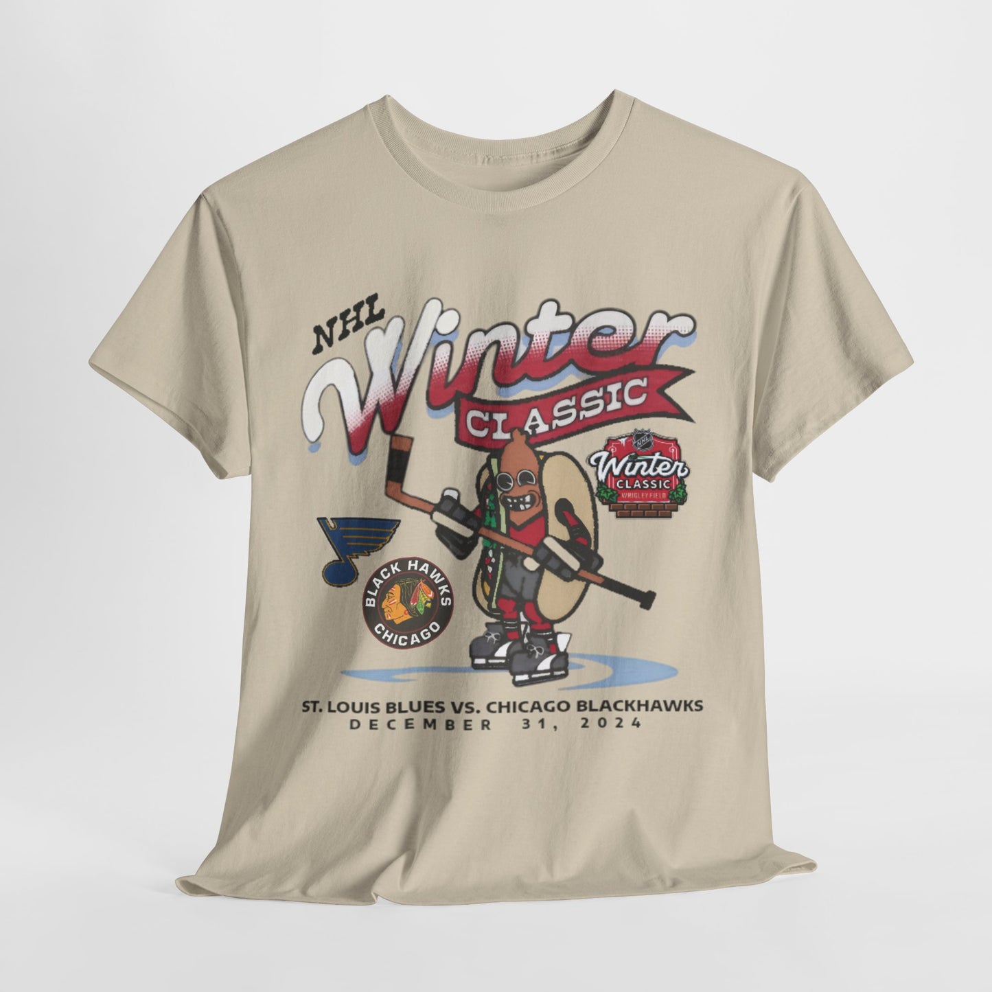 NHL Winter Classic 2024 Grateful Dead Steal Your Face T-Shirt - NHL