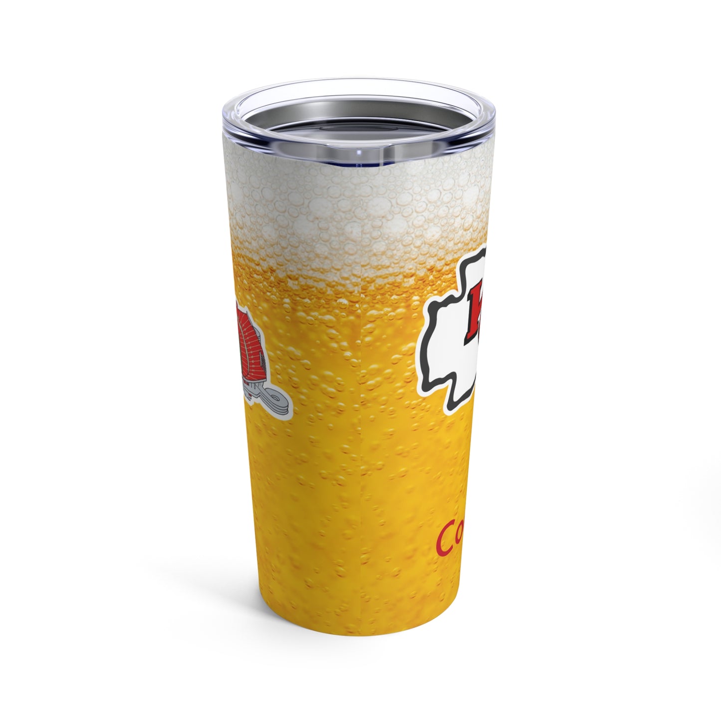 Personalized Kansas City Chiefs 20oz Travel Mug Tumbler