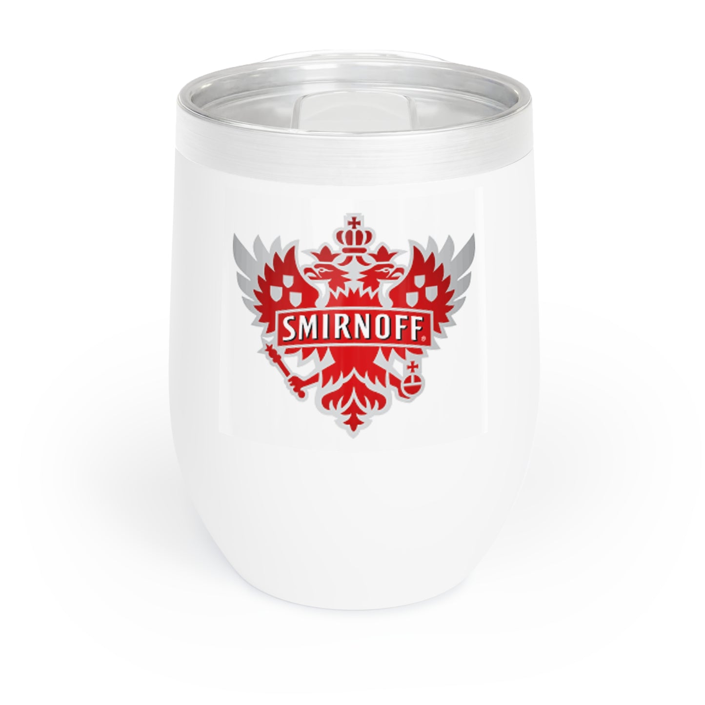 Smirnoff 12oz Wine Tumbler - Smirnoff Vodka Label Art -