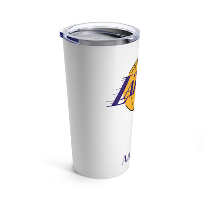 Personalized Los Angeles Lakers 20oz Travel Mug Tumbler